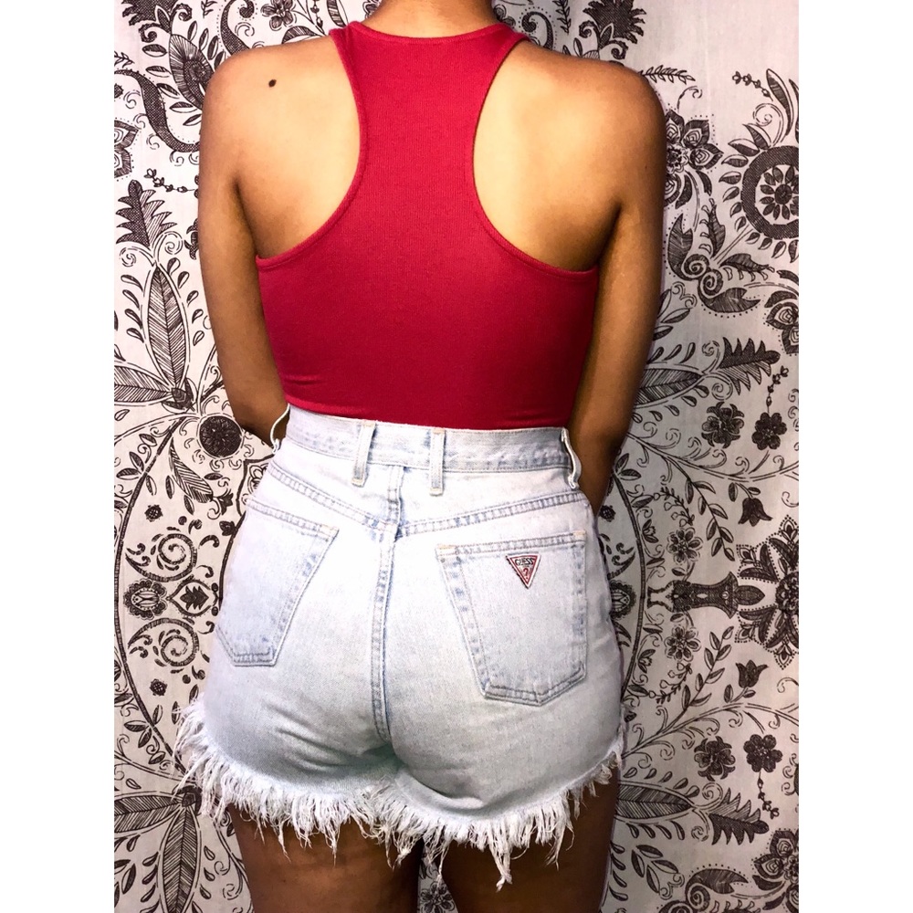 Vintage 90’s Guess High Waisted Mom Shorts